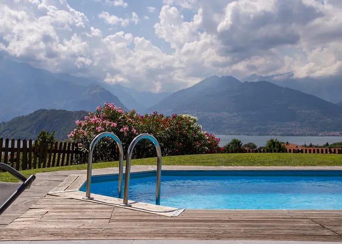 Villa Tivano, Vista Mozzafiato Colico