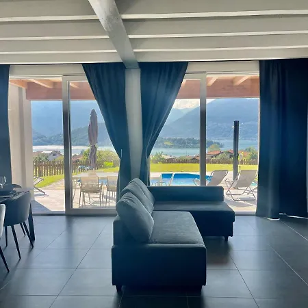 Tivano, Vista Mozzafiato Villa