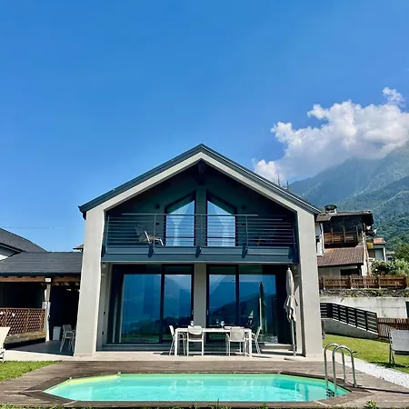 Tivano, Vista Mozzafiato Villa Colico
